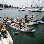 Sortie de groupe en kayaks le 18 mai 2013