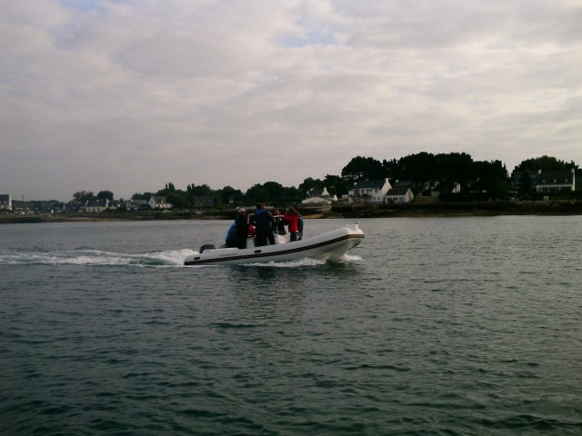 Chenal de La trinité sur Mer départ rallye nautic nautic sport