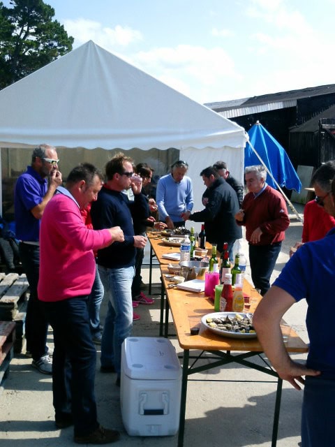 repas Nautic Sport au bord de l'eau à Baden