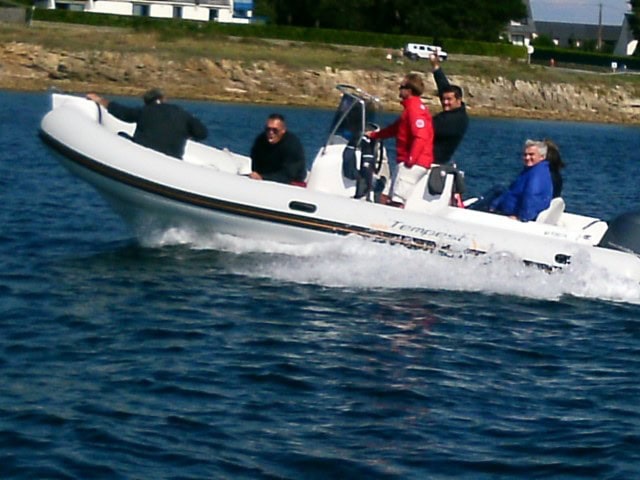 Chenal de la trinité sur Mer capelli 625 nautic sport