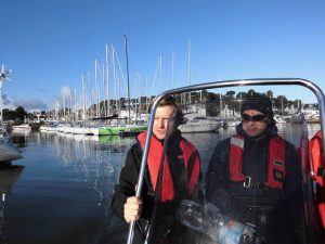 pratique en mer pour le permis côtier