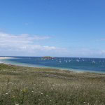grand plage de houat pendant raid nautic sport