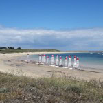 grand plage de houat pendant raid nautic sport 4