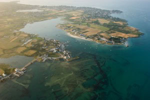 Vue aérienne Carnac.